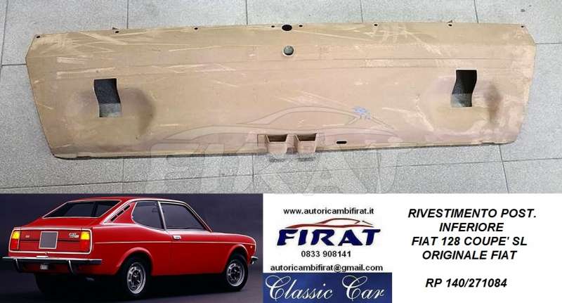 RIVESTIMENTO FIAT 128 COUPE' SL POST.